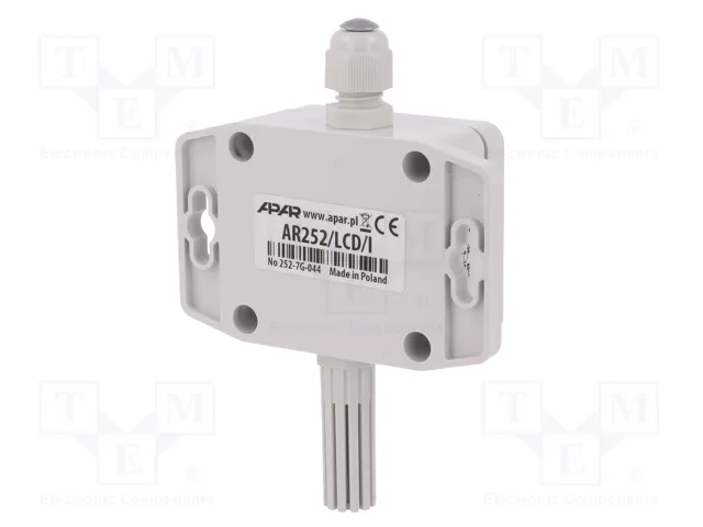 APAR AR252/LCD/I Transductor de Temperatura y Humedad con LCD