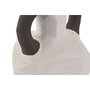 DKD Home Decor Jarrón de Gres Blanco 14x14x19 cm ASA