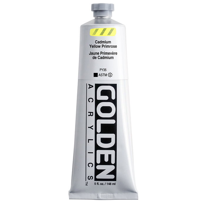Golden Heavy Body Acrílico Amarillo Cadmio Prímulo Golden Heavy Body Acrílico Amarillo Cadmio Prímulo