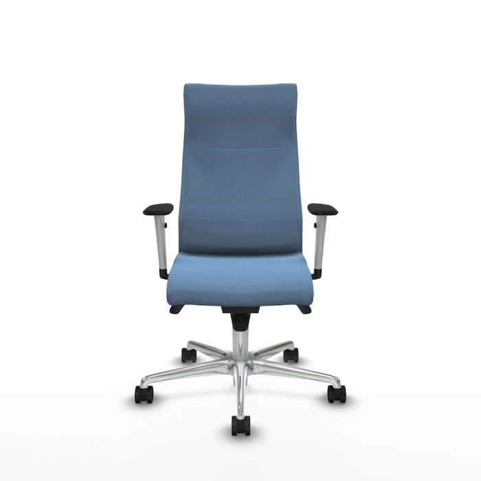 PIQUERAS Y CRESPO Sillón Albacete Azul Cielo con Mecanismo Sincro