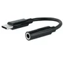 Nano Cable 10.24.1205 Adaptador Audio USB Tipo-C Macho a Jack 3.5 Hembra Negro