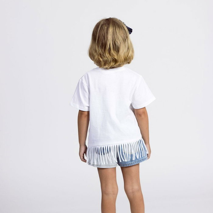 Cerdá Camiseta Corta Single Jersey Stitch 8 Años Blanco Cerdá Camiseta Corta Single Jersey Stitch 8 Años Blanco