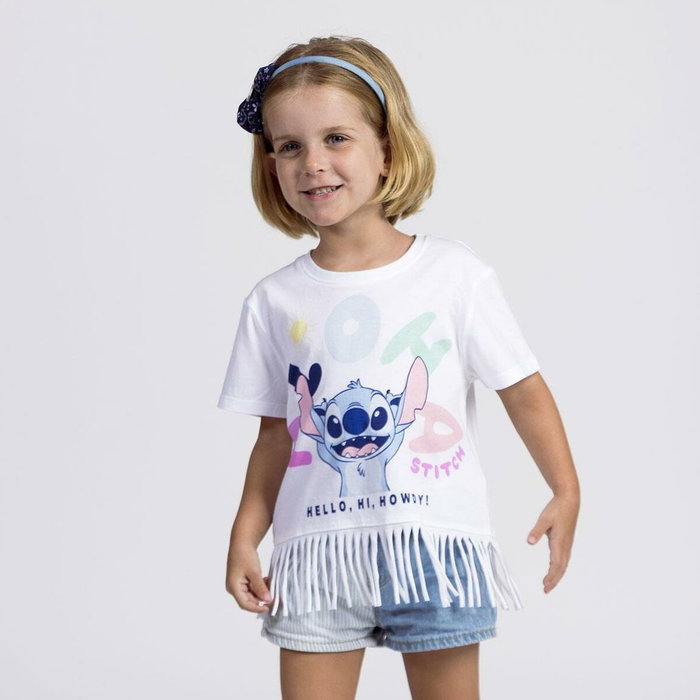 Cerdá Camiseta Corta Single Jersey Stitch 8 Años Blanco Cerdá Camiseta Corta Single Jersey Stitch 8 Años Blanco
