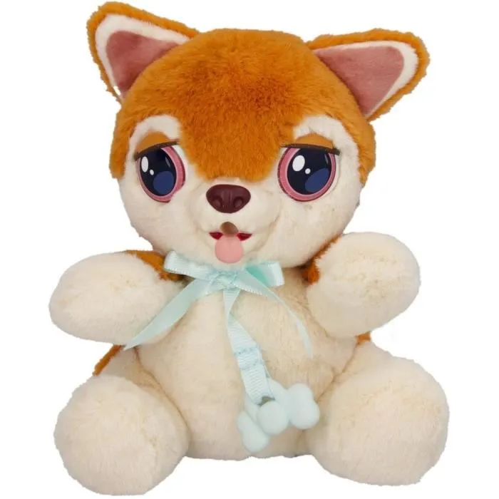 IMC Toys 922402 Peluche con funciones Baby Paws Mini Perrito Shiba Inu