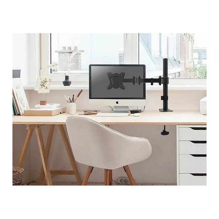 EQUIP Soporte de Monitor/LCD Ajustable para Pantallas de 13" a 32" - Movible para Escritorio