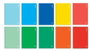 Pacsa Bloc Basic tapa cartoncillo 80h cuadrícula 4x4 doceavo colores surtidos