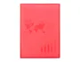 Liderpapel Carpeta Escaparate DIN A3 Rojo Translúcido con 40 Fundas