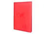 Liderpapel Carpeta Escaparate DIN A3 Rojo Translúcido con 40 Fundas