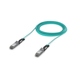 Ubiquiti Long-Range QSFP28 Direct Attach, 100 Gbps, Aqua, 20 m