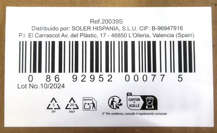 Lav Set 6 Vasos-Copas Agua 305Cc Colección Rena (8 Cajas)