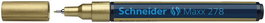 Schneider 278 Lackmarker 0.8 mm Gold