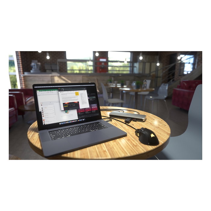 Corsair TBT100 Thunderbolt 3 Dock en acero inoxidable
