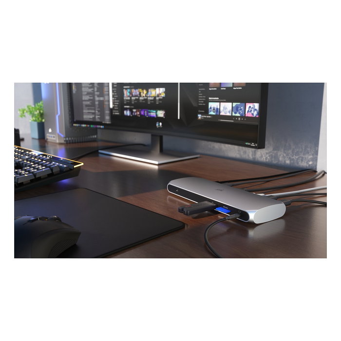 Corsair TBT100 Thunderbolt 3 Dock en acero inoxidable