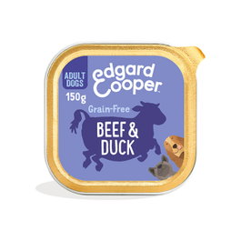 EDGAR COOPER EC Canine Adult Ternera y Pato 11x150g
