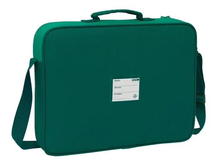 Safta Cartera Extraescolares Resistente Agua Real Betis Balompié