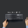 Logitech MK850 Performance Combo de Teclado y Ratón Inalámbrico QWERTZ Alemán - Negro