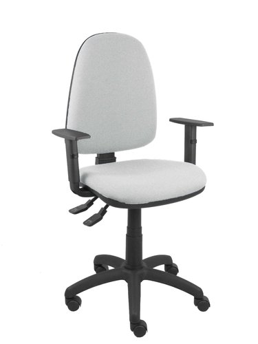 PIQUERAS Y CRESPO Silla de oficina Aýna con mecanismo Asincro Gris claro PIQUERAS Y CRESPO Silla de oficina Aýna con mecanismo Asincro Gris claro