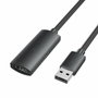 Vention Cable de Extensión Activo USB 2.0 CBKBJ 5m Negro