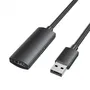 Vention CBKBJ Cable Alargador USB 2.0 Macho a Hembra 480Mbps 5m Negro