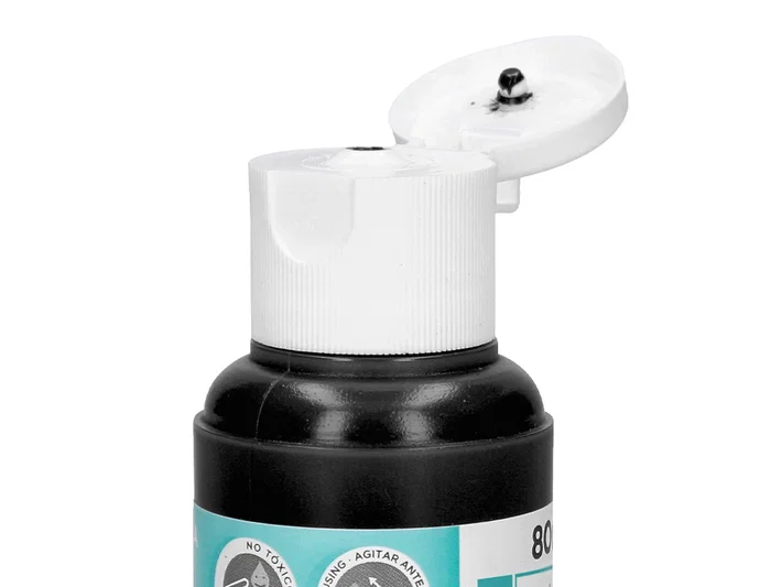 Liderpapel Pintura Acrilica Bote 80 ml Negro Multisuperficie