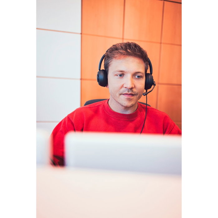 Speedlink METIS Stereo Headset con adaptador en Y, Negro