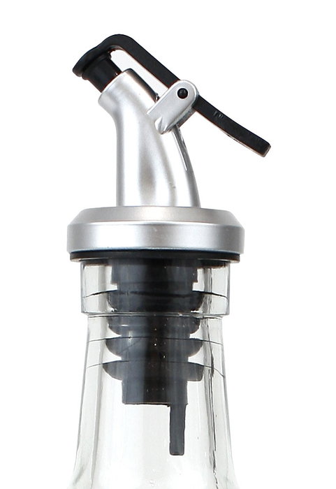 Anna Aceitera de Vidrio 500ml con Tapa 5,8 cm (Ancho) x 5,8 cm (Largo) x 30,5 cm (Alto) (12 Unidades)