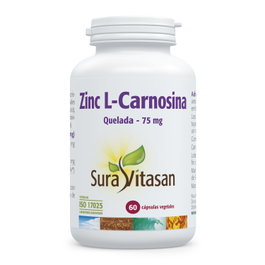 SURA VITASAN Zinc L-Carnosina 60 cápsulas