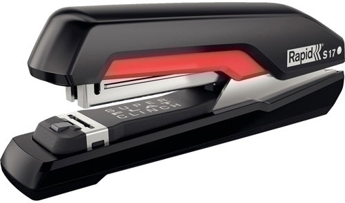 Rapid Grapadora Supreme S17 Negro/Rojo