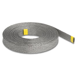 DeLOCK Funda trenzada para protección EMI extensible 10 m x 20 mm