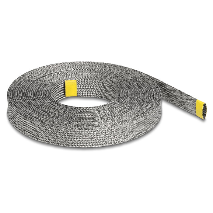 DeLOCK Manguito trenzado para protección EMI estirable 10 m x 20 mm DeLOCK Manguito trenzado para protección EMI estirable 10 m x 20 mm
