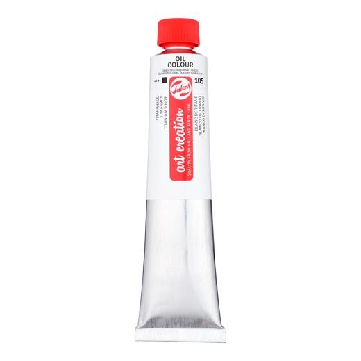 Talens Colores Al Óleo Tubo 200 mL Blanco De Titanio (105) Resistencia Luz +++ Talens Colores Al Óleo Tubo 200 mL Blanco De Titanio (105) Resistencia Luz +++