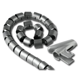 Canaleta organizadora de cables gris 3mx15mm 16031 Canaleta organizadora de cables gris 3mx15mm 16031
