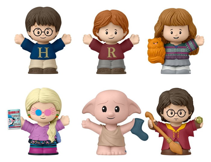Mattel Harry Potter Little People Collector Minifiguras 7 cm Blind Pack Expositor (12)