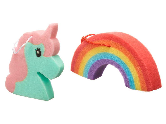 Berilo Esponja Baño Surtidos 14.5 x 17 x 3 cm Colores Surtidos (Set de 24)