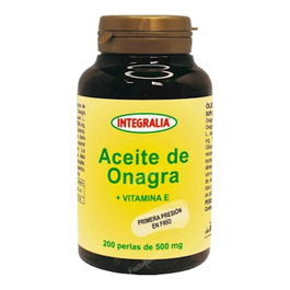 INTEGRALIA Onagra 200 Perlas Aceite de Onagra para Piel y Regulación Hormonal
