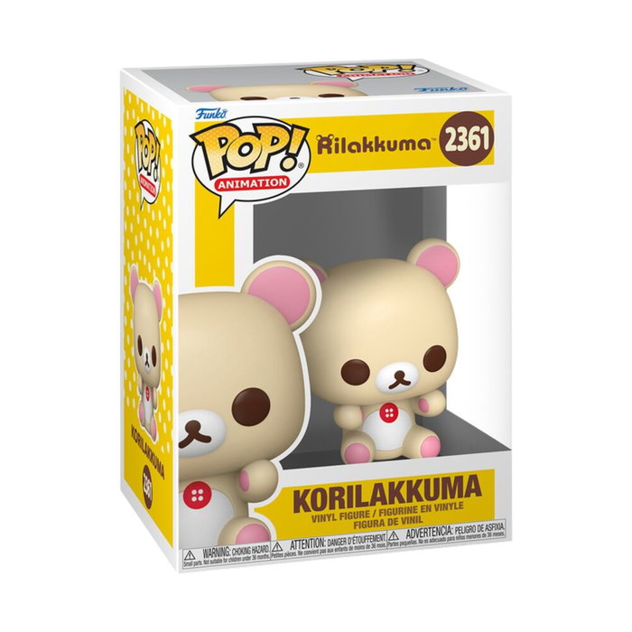 Funko Rilakkuma Korilakkuma Figura POP! Animation Vinyl 9 cm Funko Rilakkuma Korilakkuma Figura POP! Animation Vinyl 9 cm
