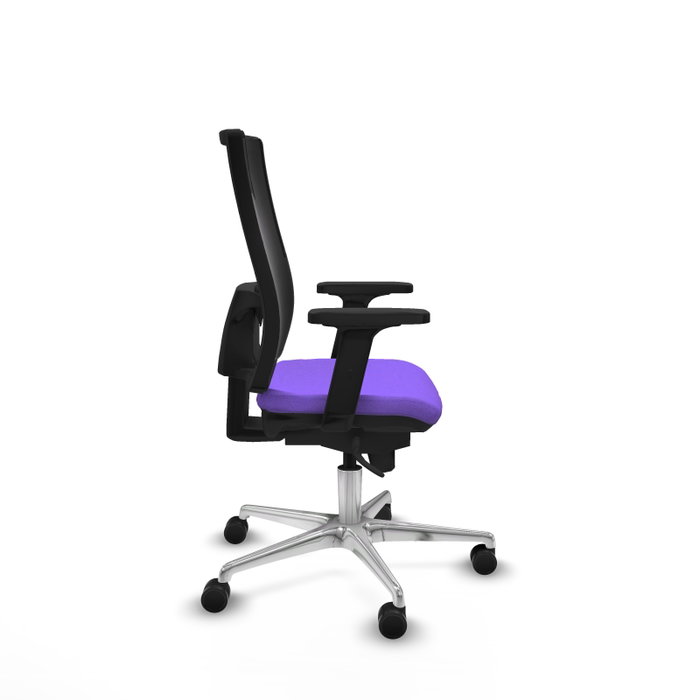 PIQUERAS Y CRESPO Silla de oficina Horna con mecanismo Sincro, Lila y Negro PIQUERAS Y CRESPO Silla de oficina Horna con mecanismo Sincro, Lila y Negro