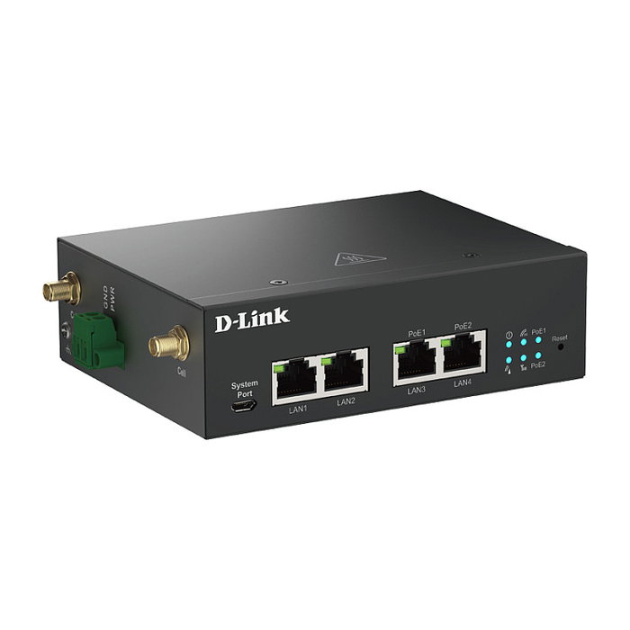 D-Link DWM-314-GP 5G Multi-Connect PoE Modem Negro