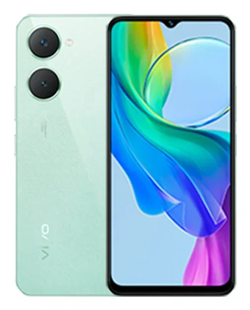 Vivo Y03 128 GB + 4 GB Smartphone Android 14, Pantalla 6.56" HD+ 90 Hz, 4G, Cámara 13 MP, Batería 5000 mAh, Color Gem Green Vivo Y03 128 GB + 4 GB Smartphone Android 14, Pantalla 6.56" HD+ 90 Hz, 4G, Cámara 13 MP, Batería 5000 mAh, Color Gem Green