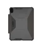 Urban Armor Gear Plyo Ice - Funda Folio Negro Translúcido con Portabolígrafo y Modo Espera para Apple iPad 10.9" (10th Generación, Modelo 2022)