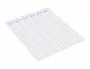 Liderpapel Recambio Cuarto Apaisado con Cuadrícula Pautada 8mm y Margen, 100 Hojas
