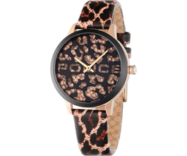 Police Reloj PL16028MSRB.02 para Mujer con Caja Rosa y Correa Marrón