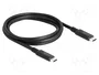DeLOCK Cable USB4™ 40 Gbps Coaxial 1,2 m USB PD 3.1 240 W