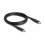 DeLOCK Cable USB4™ 40 Gbps Coaxial 1,2 m USB PD 3.1 240 W