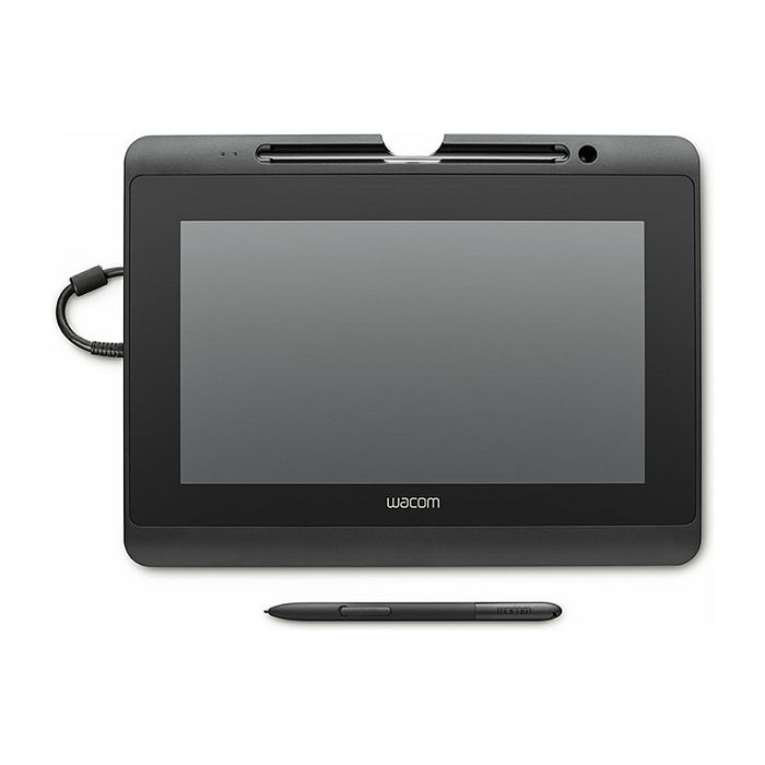 Wacom DTH-1152 Tableta digitalizadora con pantalla 10.1 pulgadas Full HD 1920x1080, lápiz inalámbrico con 1024 niveles de presión, área activa 223.2 x 125.55 mm, color negro
