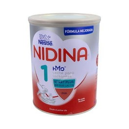 Nidina Nestlé Nidina 1 Premium Leche para Lactantes en Polvo desde el Nacimiento 800 g
