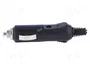 4CARMEDIA Enchufe de mechero de coche con diodo LED