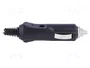 4CARMEDIA Enchufe de mechero de coche con diodo LED