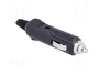 4CARMEDIA Enchufe de mechero de coche con diodo LED