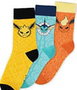 Difuzed Pokémon Pack de 3 Calcetines Eevee Evolution 43-46